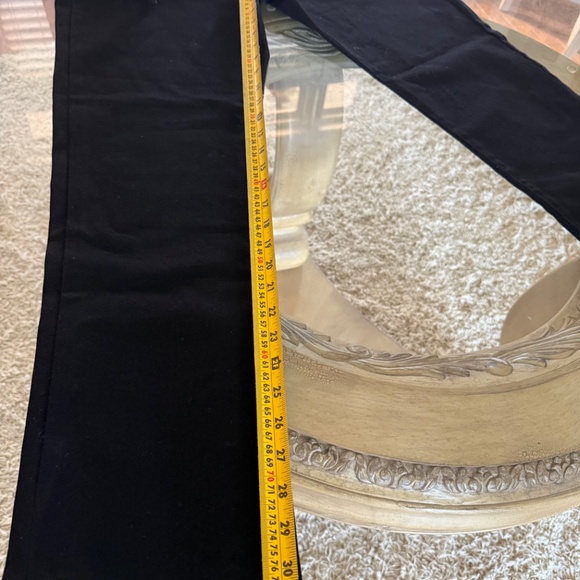 PROENZA SCHOULER WHITE LABEL Ellsworth High Rise Wide Leg Jeans Black 28 NWOT - Picture 10 of 11